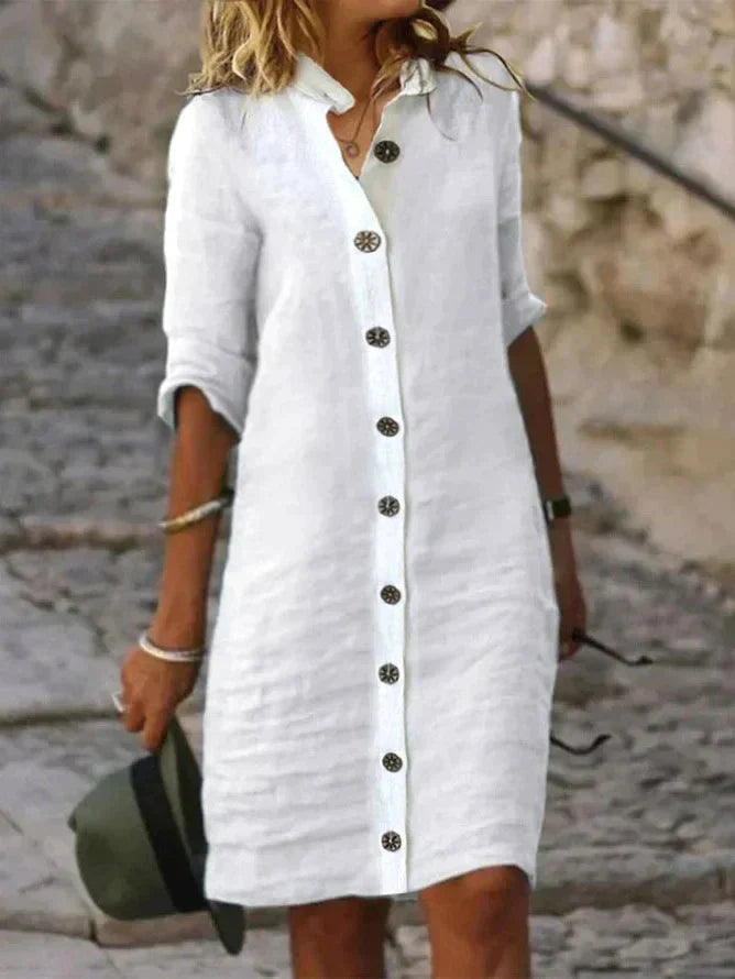 Elegancka i Swobodna Sukienka Alissa Midi