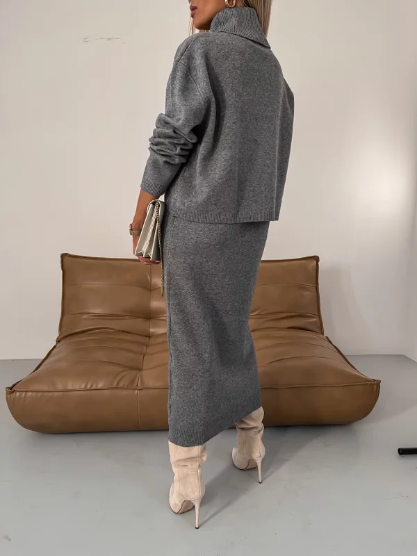Sukienka Alice 2 Częściowa Zimowa i Elegancka