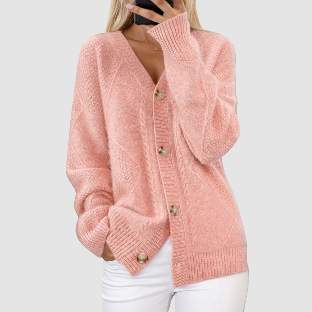 Meg™ Premium Sweter z V-Neck