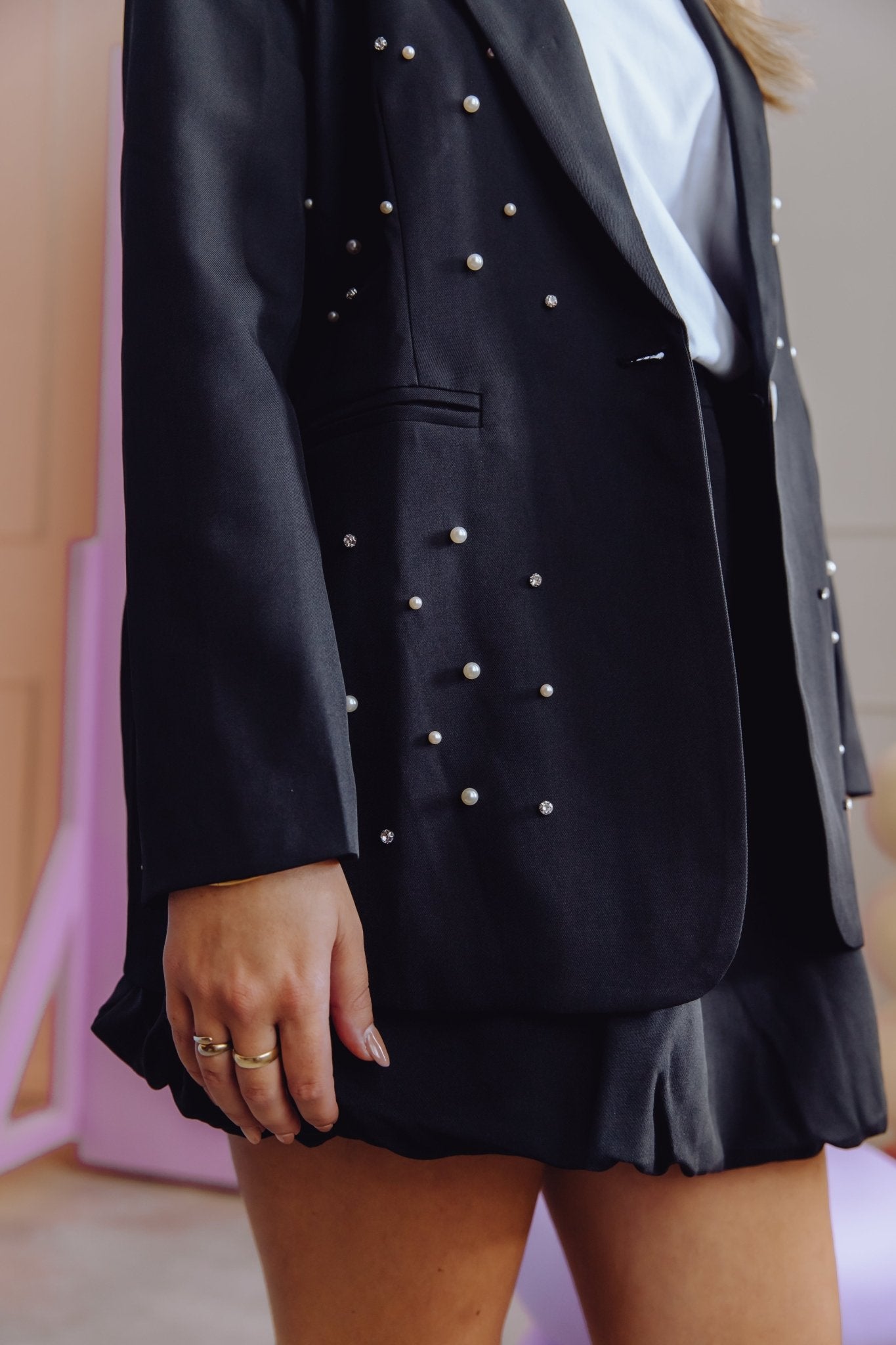 Pearl Blazer - Zwart