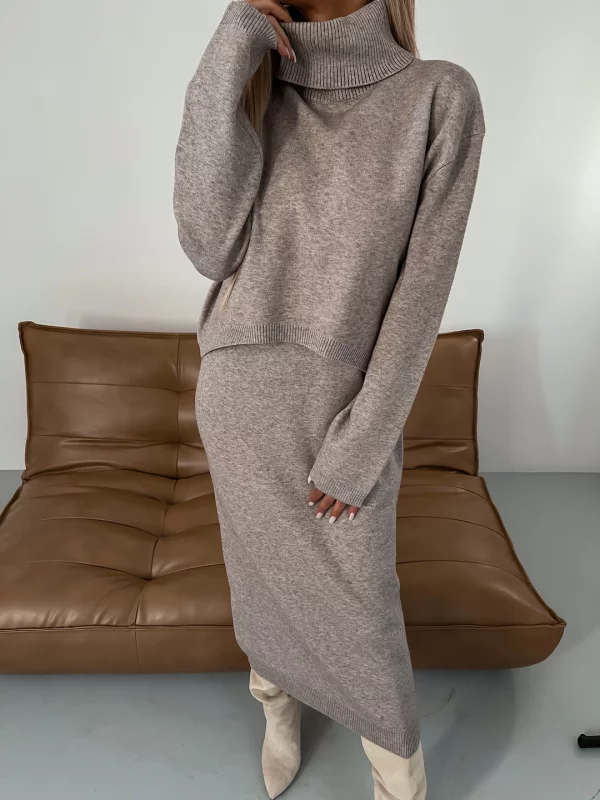 Sukienka Alice 2 Częściowa Zimowa i Elegancka