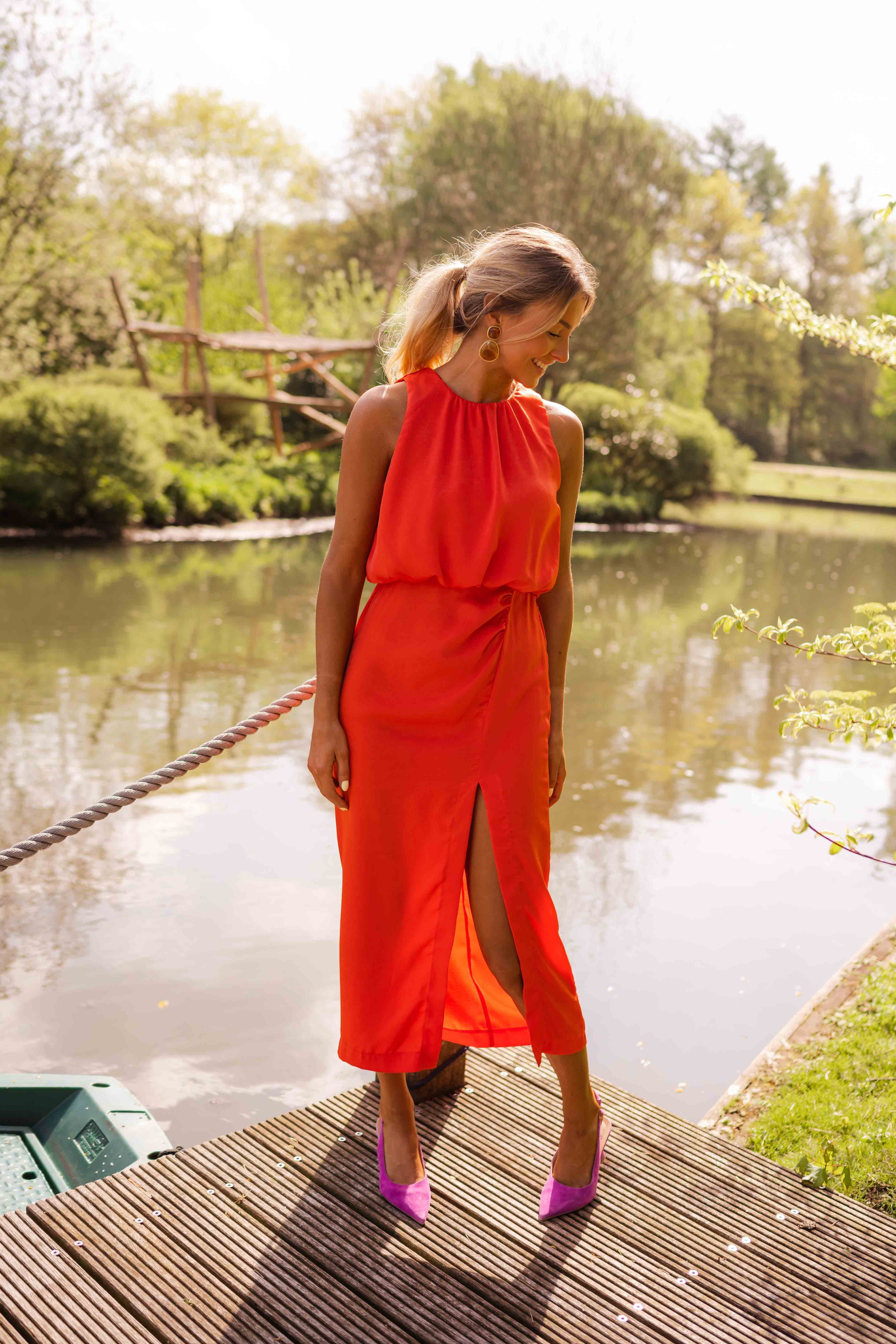Elegancka Sukienka Leana Midi