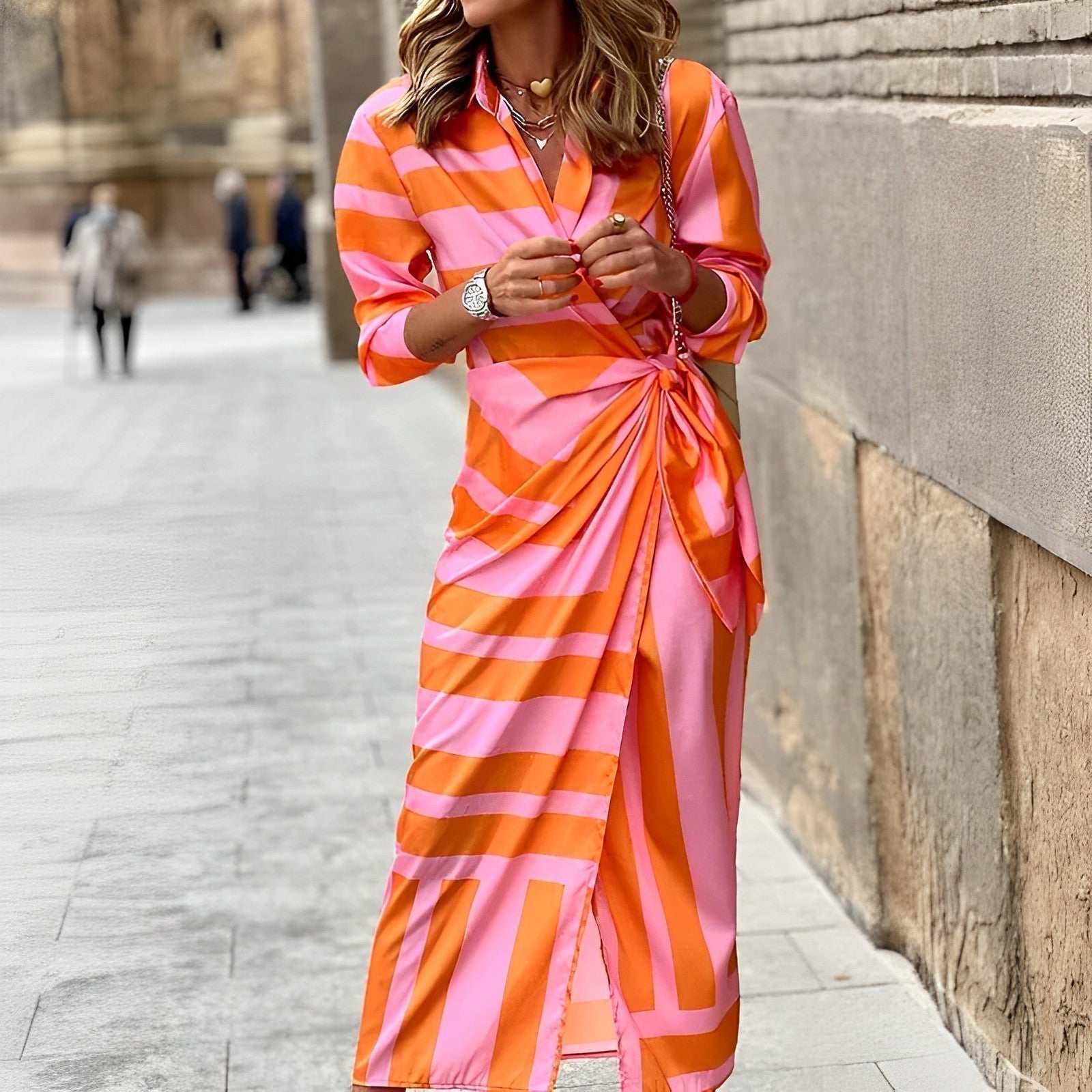 Martyna - Colorful Maxi Dress for Women