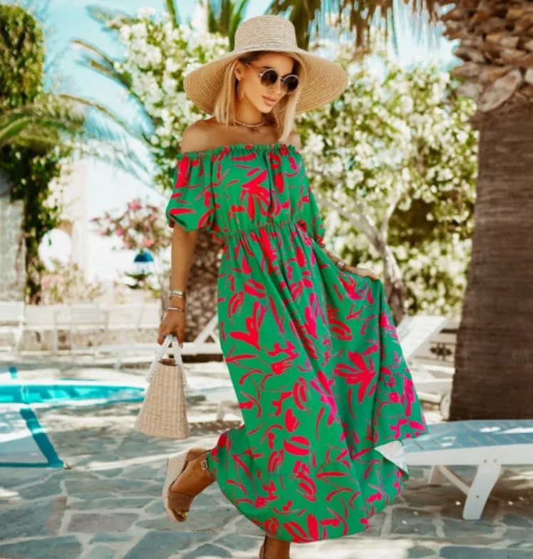 Roksana - Elegancka Sukienka Maxi na Wesele dla Kobiet