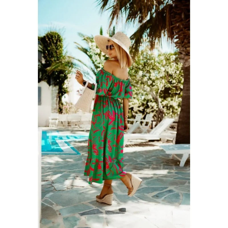 Roksana - Elegancka Sukienka Maxi na Wesele dla Kobiet