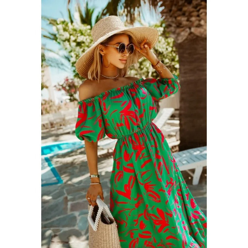 Roksana - Elegancka Sukienka Maxi na Wesele dla Kobiet